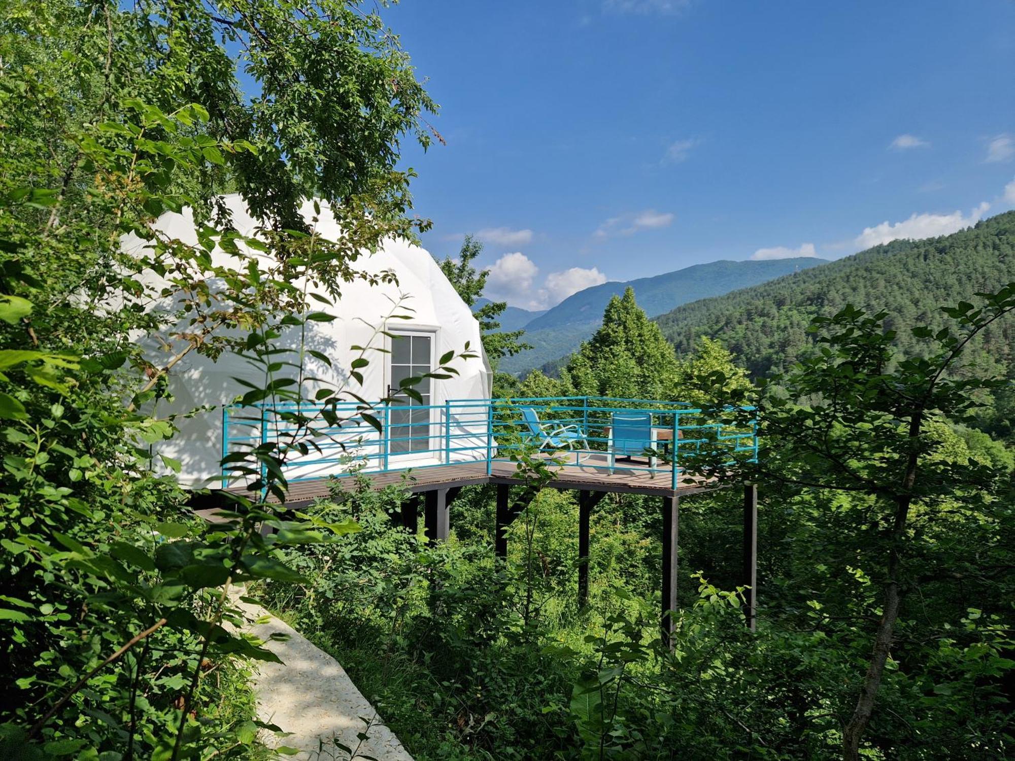 Hotel Glamping Georgia Krikhi Ambrolauri Exterior foto