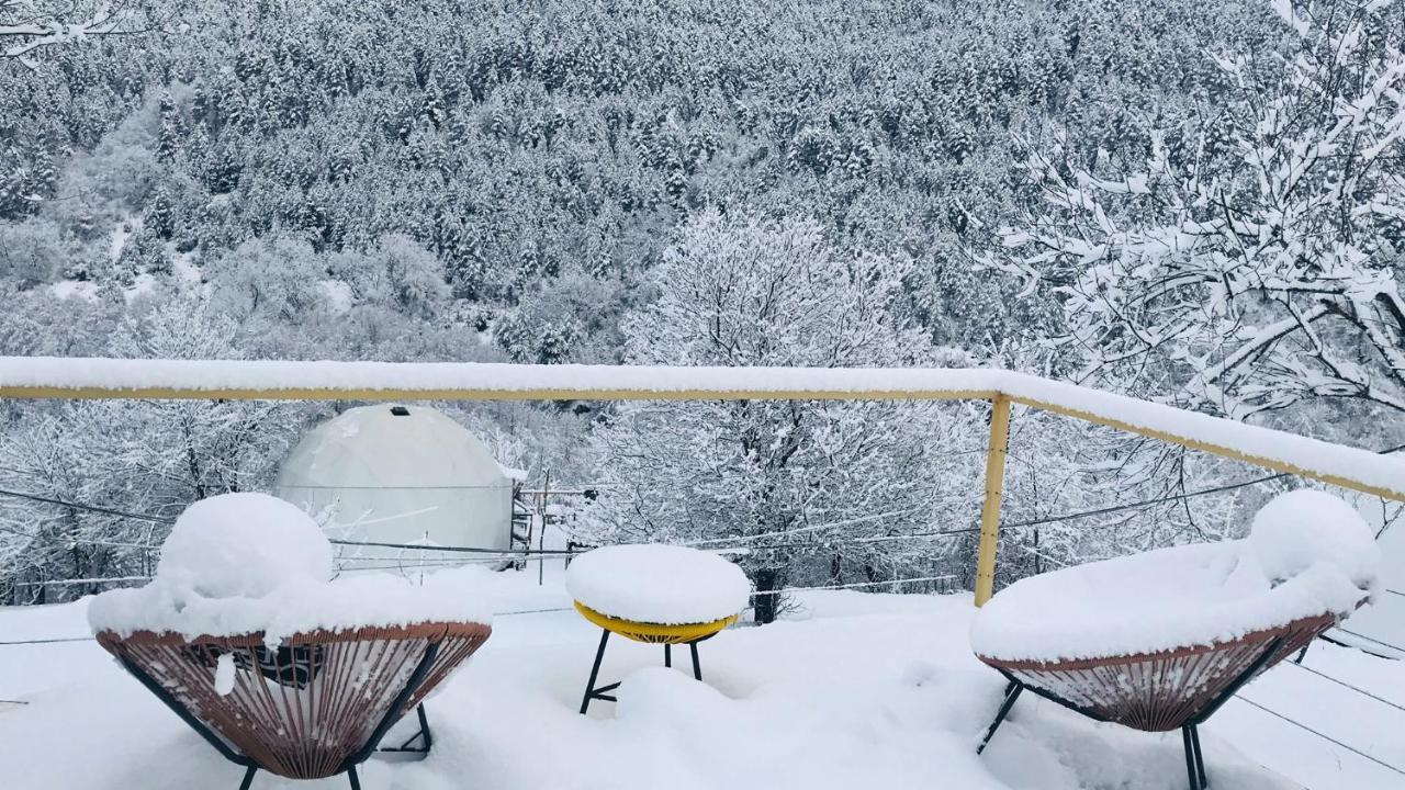 Hotel Glamping Georgia Krikhi Ambrolauri Exterior foto